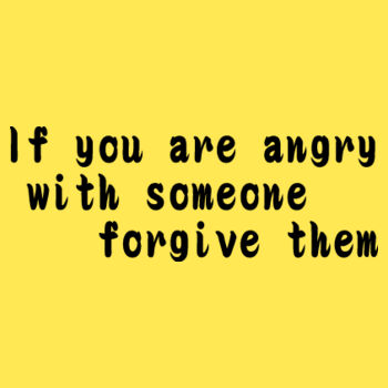 I  you are angry with someone Design