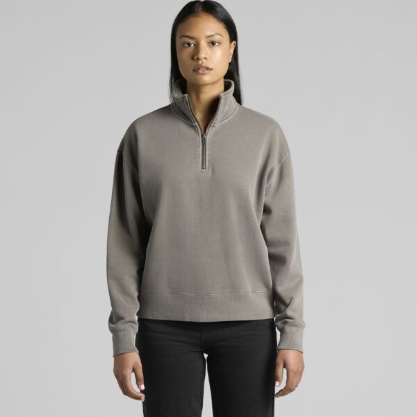 AS Colour Womens Relax Faded Half Zip Thumbnail